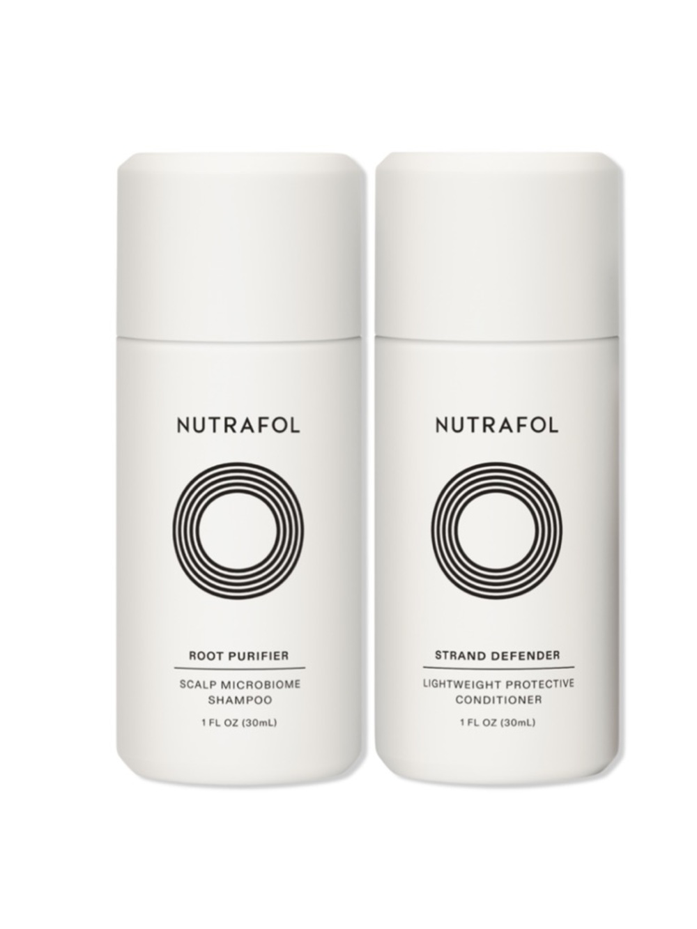 Nutrafol Shampoo Conditioner Duo Travel Set 2oz Total NIP